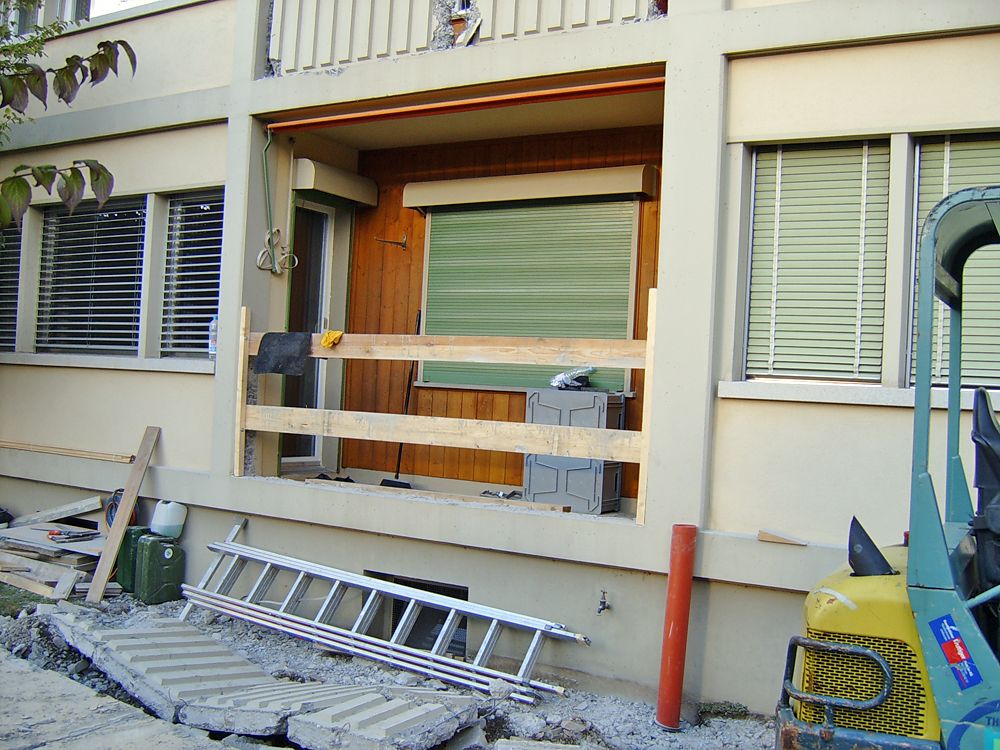 Balkonerweiterung an der Bürglenstrasse